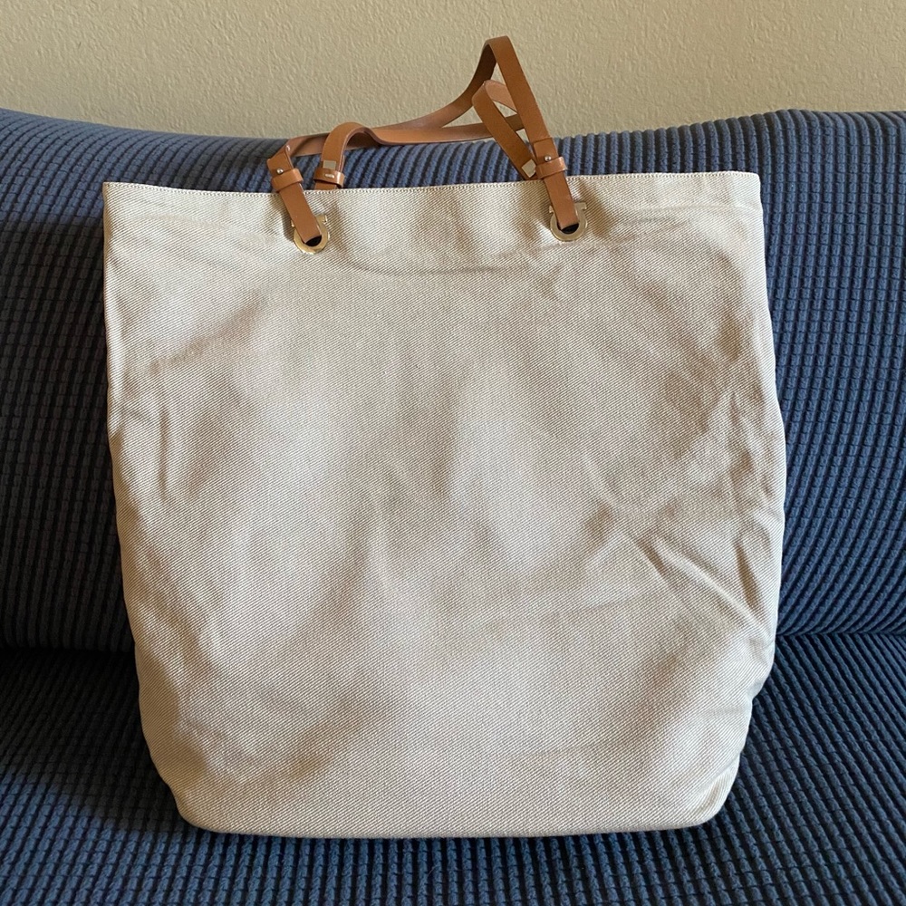 SALE! Ferragamo cloth tote bag